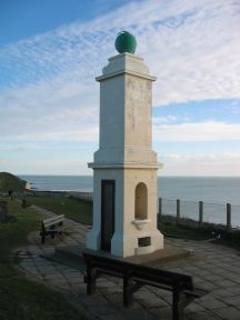 Greenwich Meridian Marker; England; East Sussex; Peacehaven